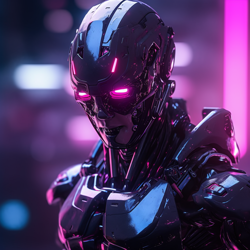 Picture of Collectible Cyberpunk Robot #86