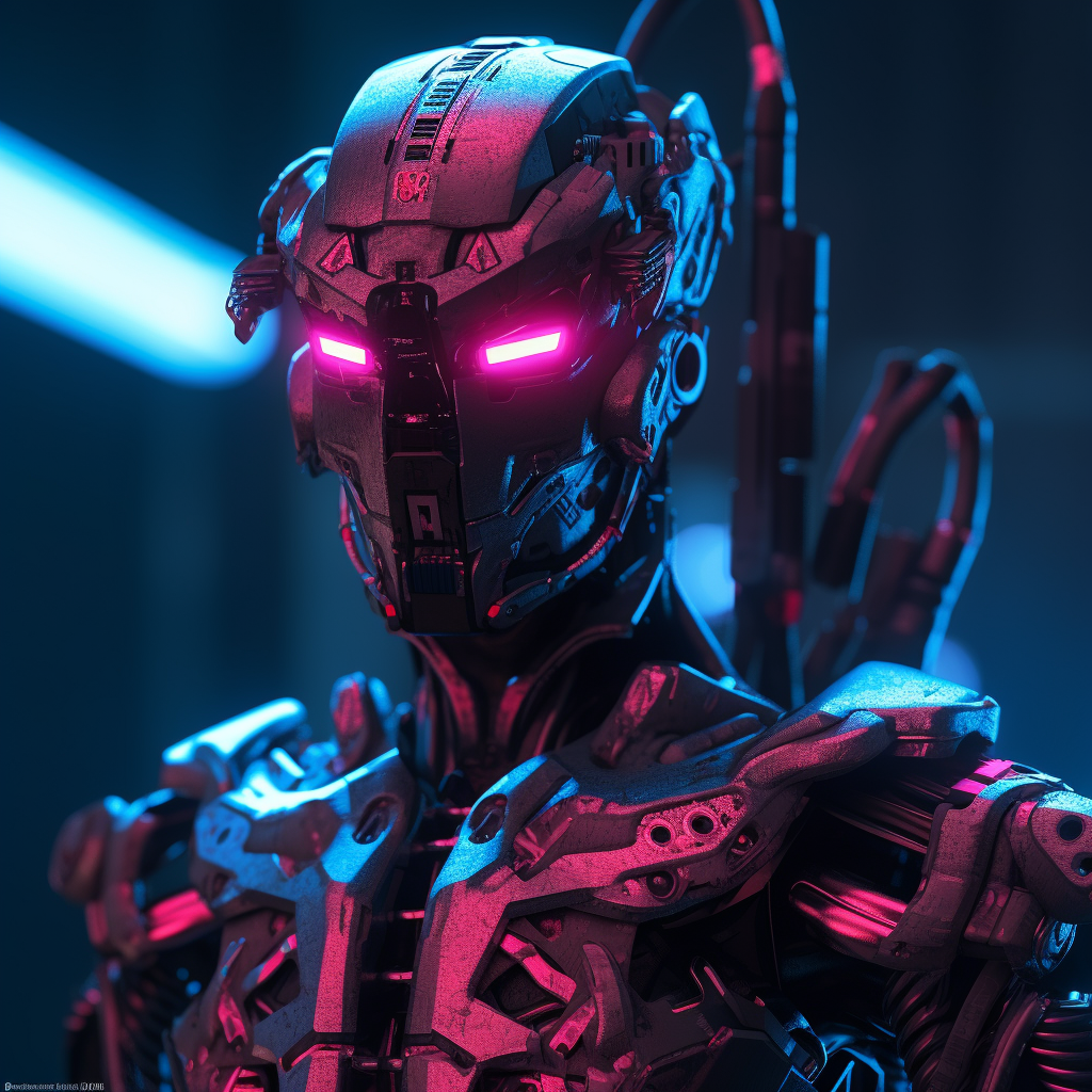 Picture of Collectible Cyberpunk Robot #119