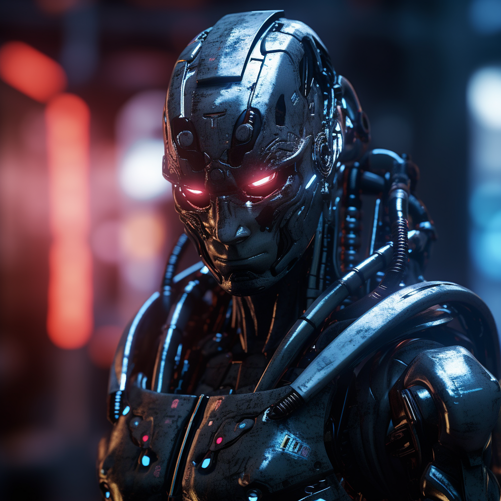 Picture of Collectible Cyberpunk Robot #81