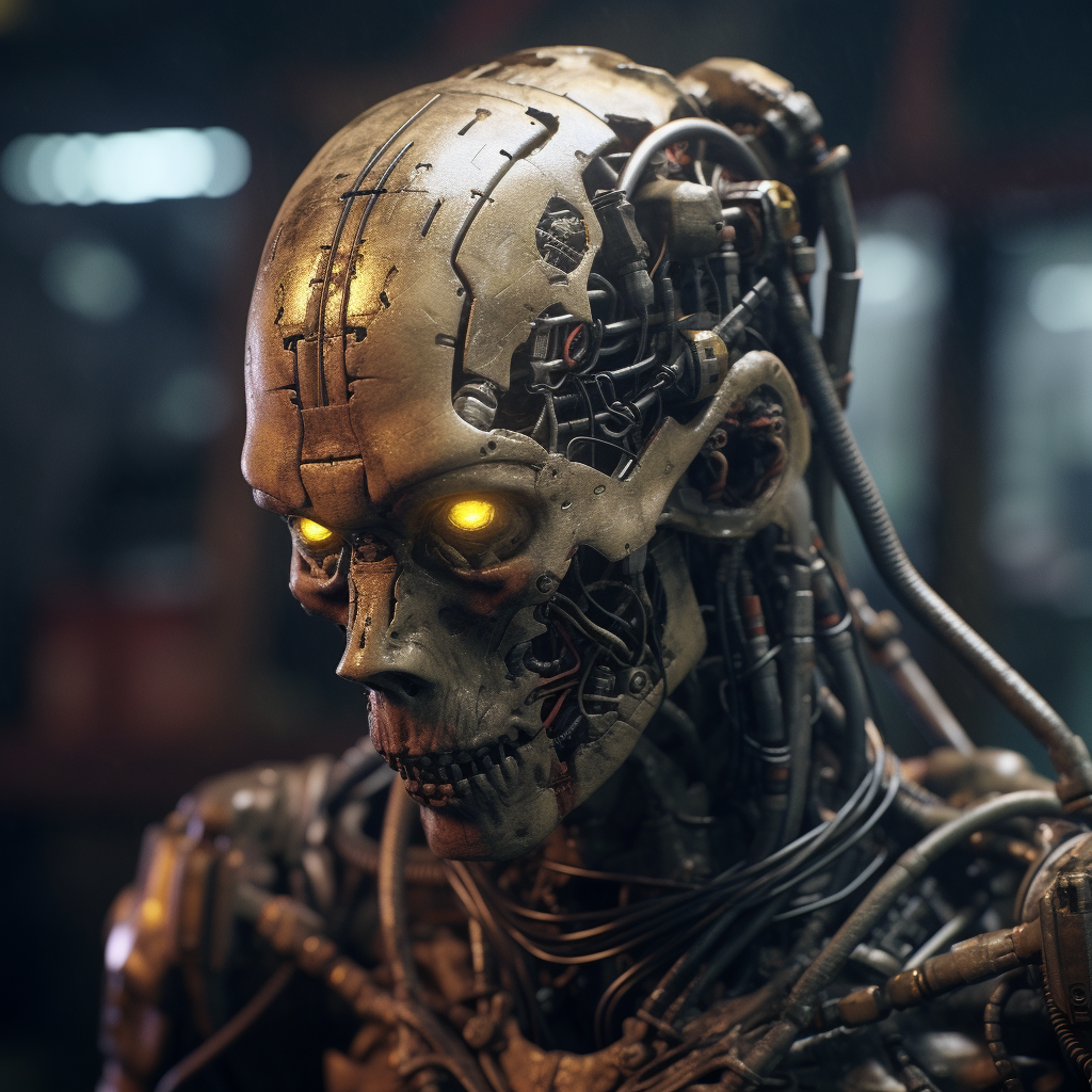 Picture of Collectible Cyberpunk Robot #241