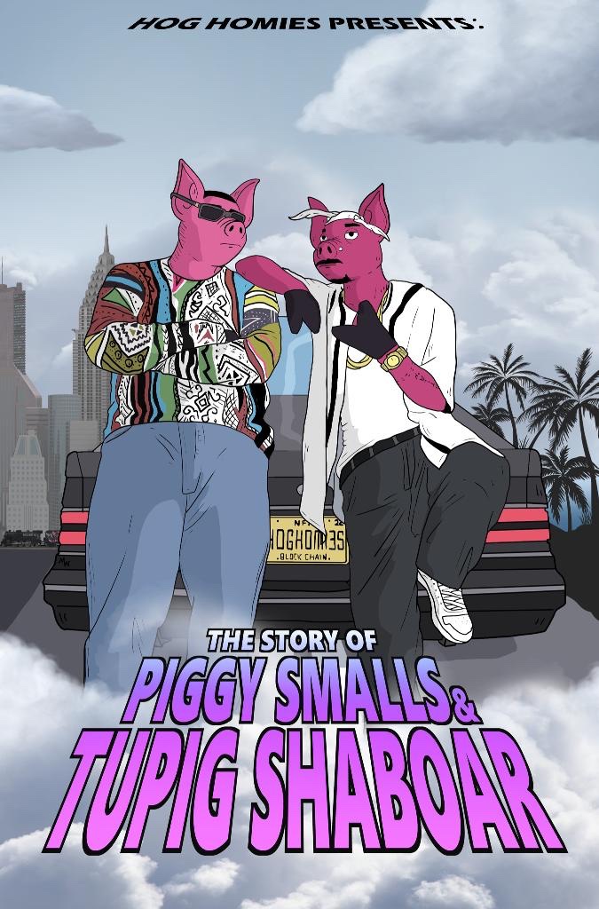 Picture of Collectible Hog Homies Comic: Piggy Smalls & 2PIG Shaboar